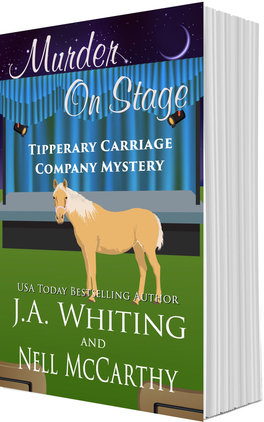 J A Whiting Murder on Stage Paperback
