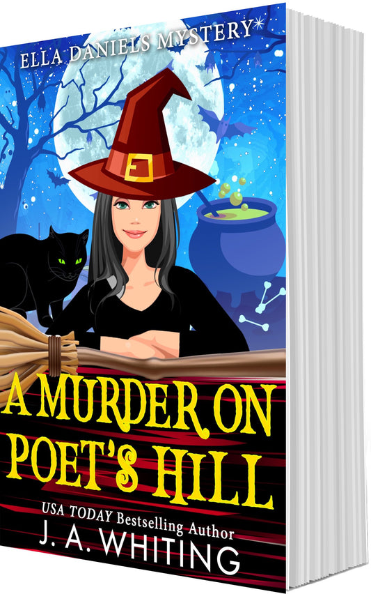J A Whiting A Murder on Poet's Hill Paperback
