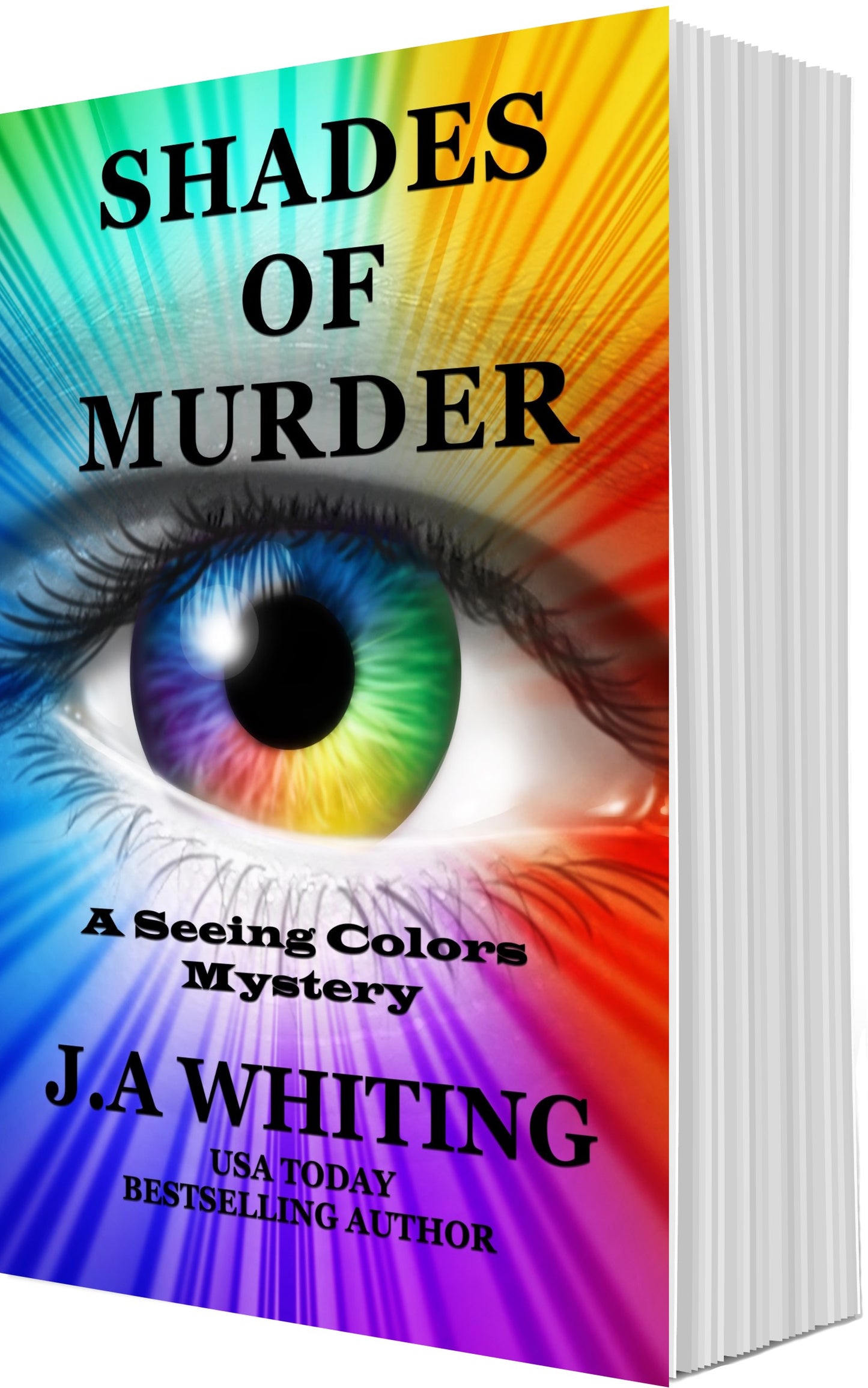 J A Whiting Shades of Murder Paperback