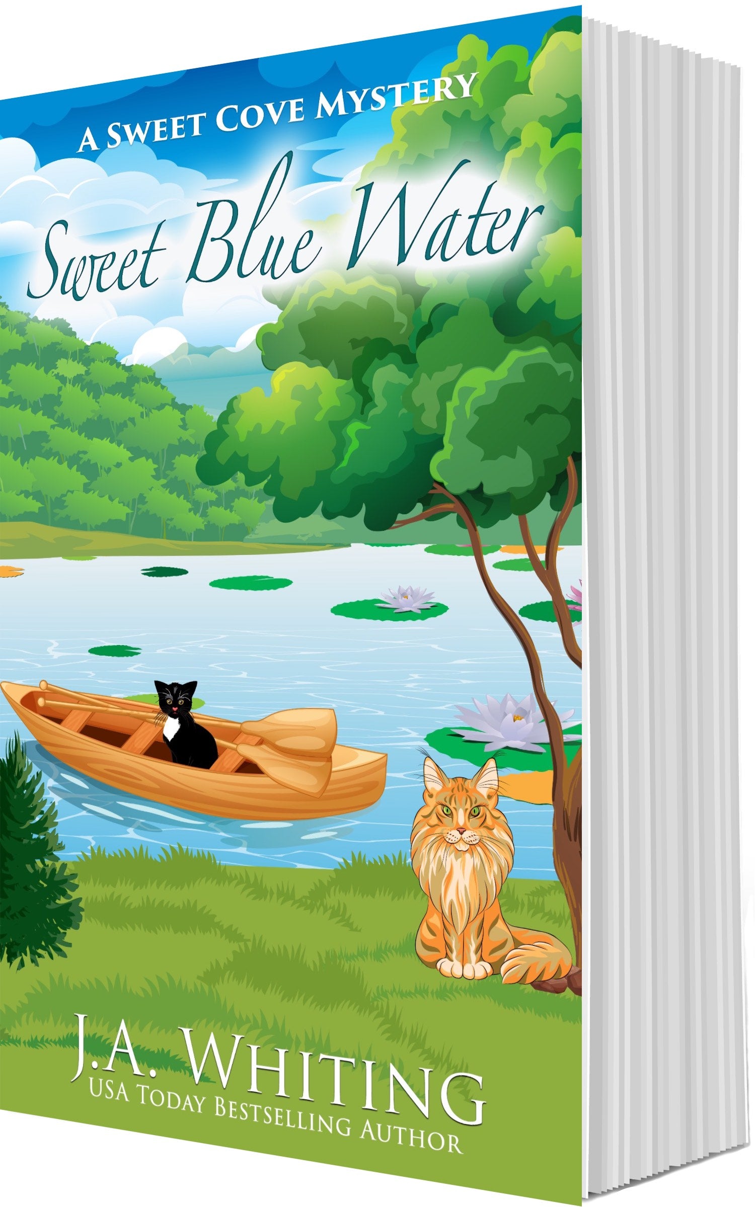 J A Whiting Sweet Blue Water Paperback